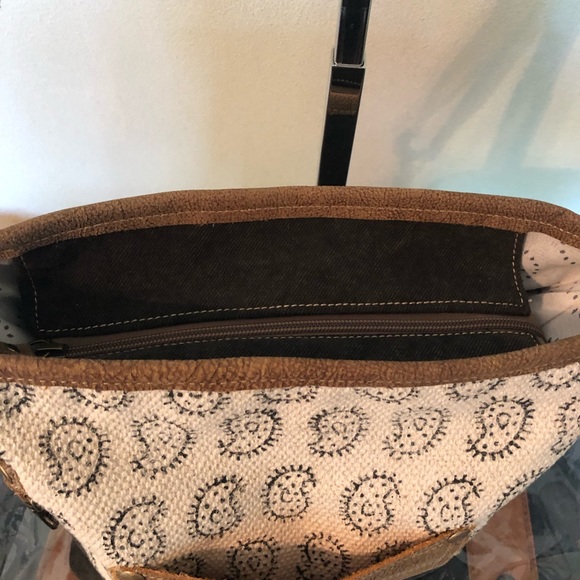 Myra bag Tango Print Shoulder upcycled purse NWT - Picture 4 of 8